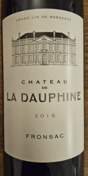 Chateau de La Dauphine Jahrgang 2016